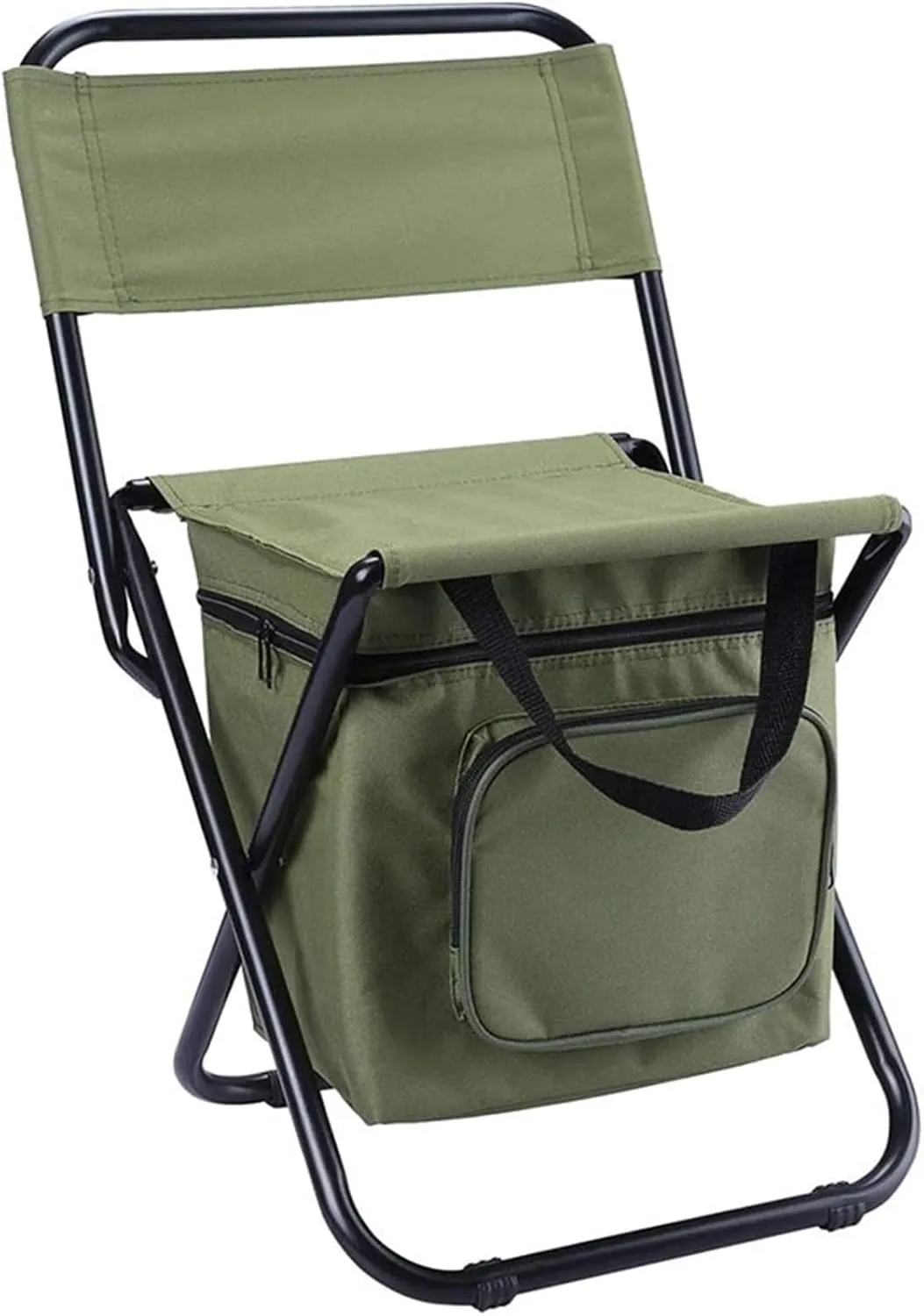 Backrest Good Foldable Chair Portable Foldable with Cooler Bag Compact Fishing Chair Lounge Travel relevant Chairs for Outdoor Sketching with 