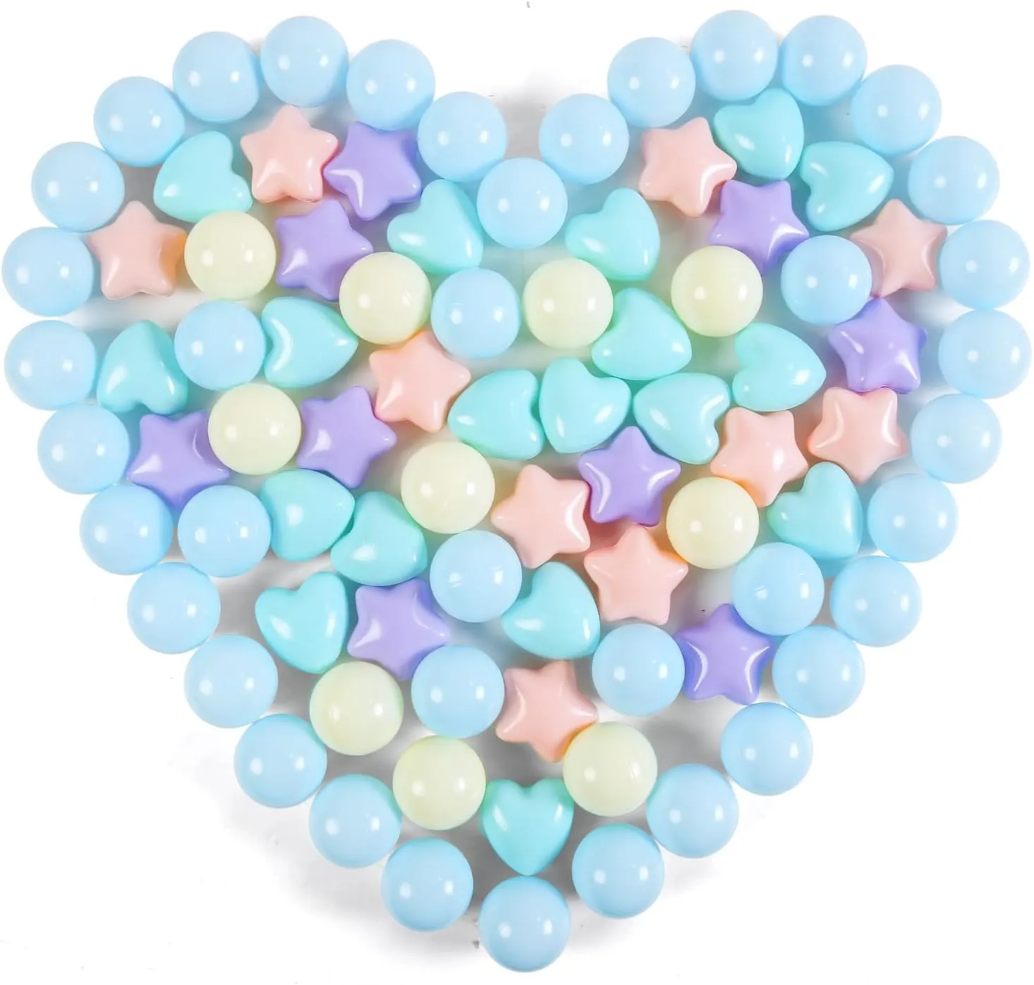 Bag Indoor Outdoor Ball Pit Balls 100 200 500 1000 Plastic Balls for Toddlers Phthalate Free BPA idealize Free Crush Proof Balls in Reusable Play Toys for Kids with Storage 