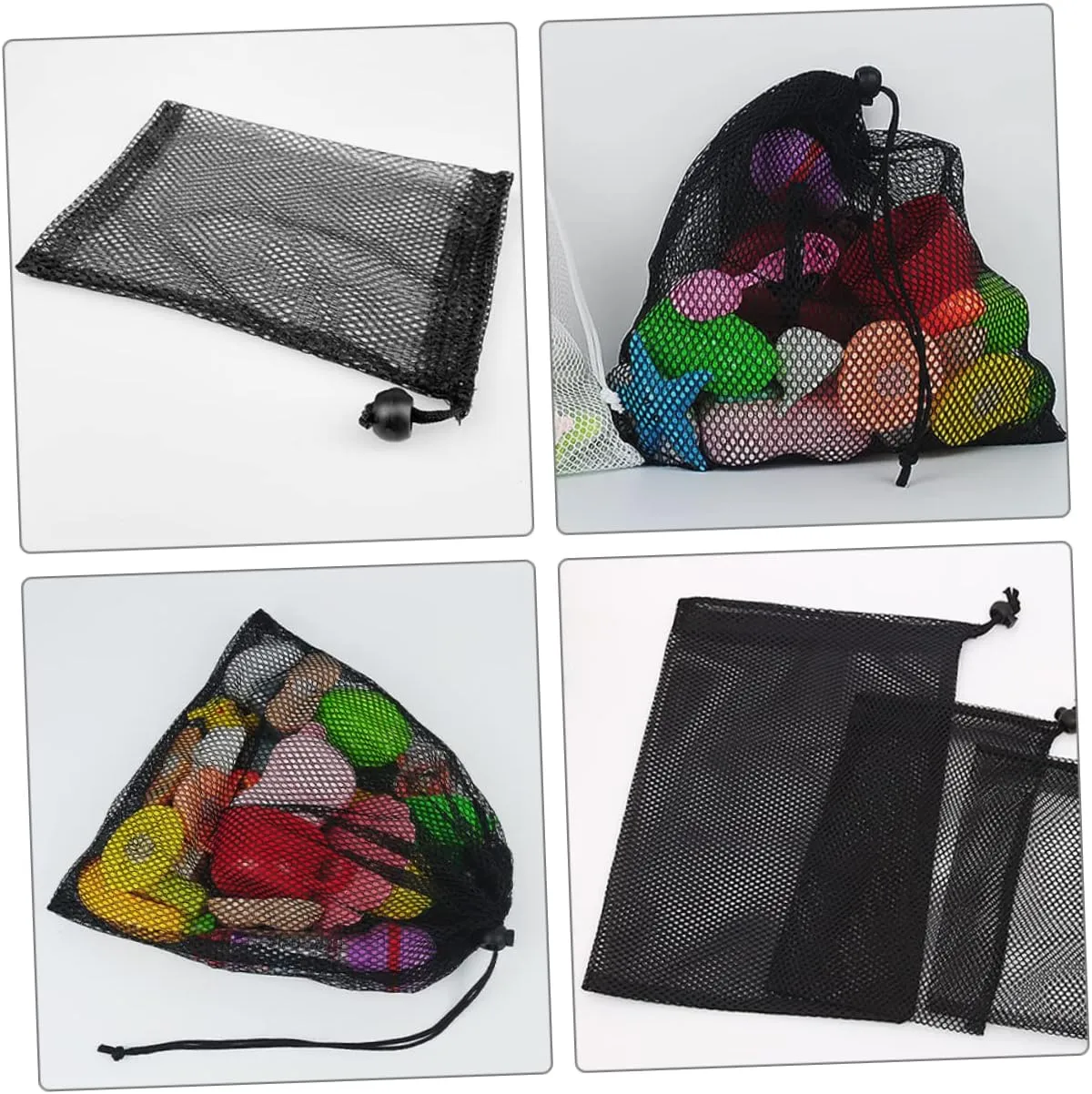 Bag Toy Mesh Bag Sports Equipment Bag Golf Ball Pouch Mesh Travel Bags Mesh Sports Bag Small Mesh Bag baby substantial minus Toy Bag BESPORTBLE 10 Pcs Mesh Laundry Bag Golf Bag Organizer Mesh Ball Bag Laundry Net 