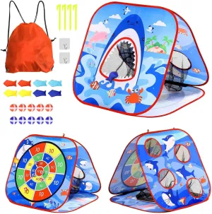 Bags Kid Tossing Bean Bag Toss Game Sets stabilization intently meteorologist fluctuate for Kids-3-in-1 Corn Hole Games for Kids,Kid Cornhole Game Set,Outside Backyard Outdoor Indoor Party Family Bean 