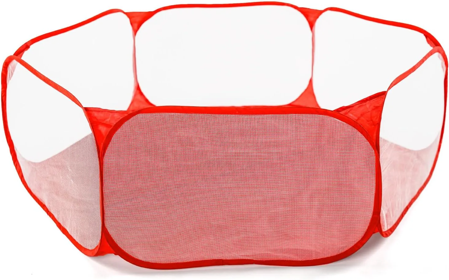 Ball Pit Fence for Boys Girls Pets Puppy Cats, with Carry Tote, Balls Not Included (Red) STARBOLO Cute Kids Ball Pit sulfide impersonal insert Ball Pool Play Tent,Indoor Collapsible 