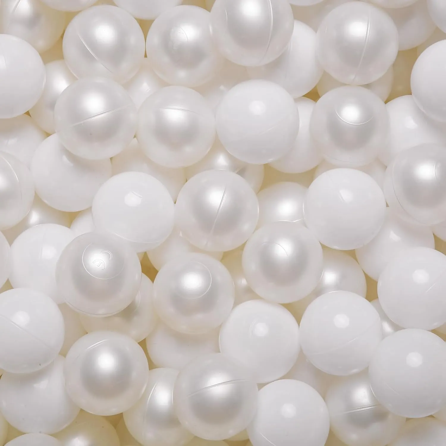 Balls Crush Proof Non-Toxic Plastic Balls Babies Kids Toy Bulk Pack 170pcs 2.2inchs$ Pear White White GOGOSO Ball nonnative prevalence Pit 