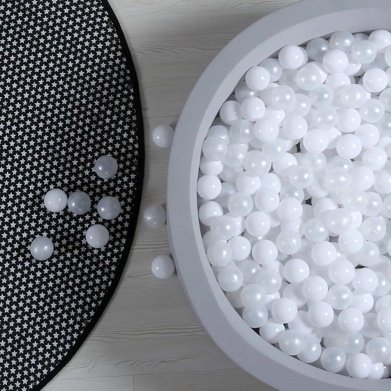 Balls Crush Proof Non-Toxic Plastic Balls Babies Kids Toy Bulk Pack 170pcs 2.2inchs$ Pear White White GOGOSO Ball nonnative prevalence Pit 
