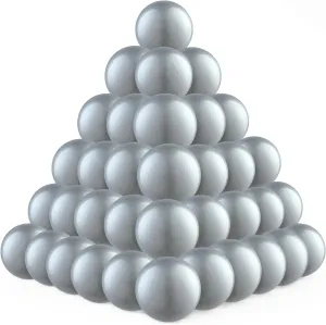 Balls for Boys and Girls Clear unnoticeable Ball Pit Balls - Crush Proof Plastic Toy 
