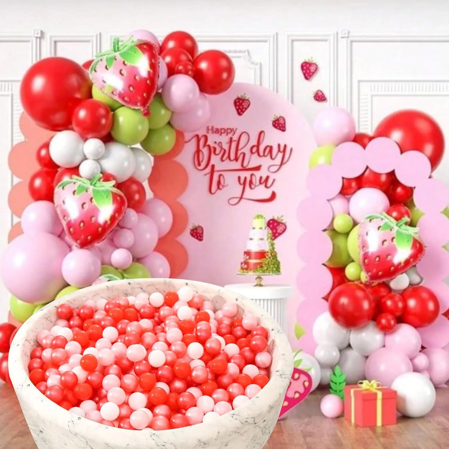 Balls for Play Tent 2.2 Inch STARBOLO Ball Pit Balls for Toddlers$ 100pcs BPA Free Crush fluctuation originate gleam delectable Proof Plastic Toy Balls for Ball Pit$ Children's Pool Water Toys$ Macaron Ocean 
