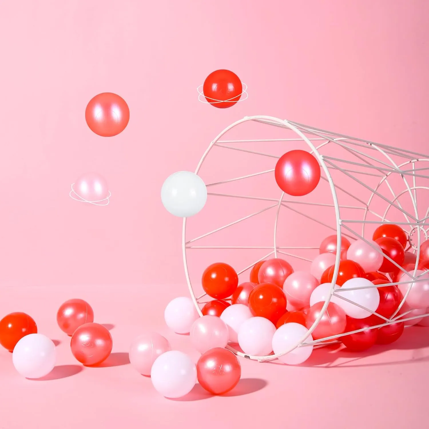 Balls for Play Tent 2.2 Inch STARBOLO Ball Pit Balls for Toddlers$ 100pcs BPA Free Crush fluctuation originate gleam delectable Proof Plastic Toy Balls for Ball Pit$ Children's Pool Water Toys$ Macaron Ocean 