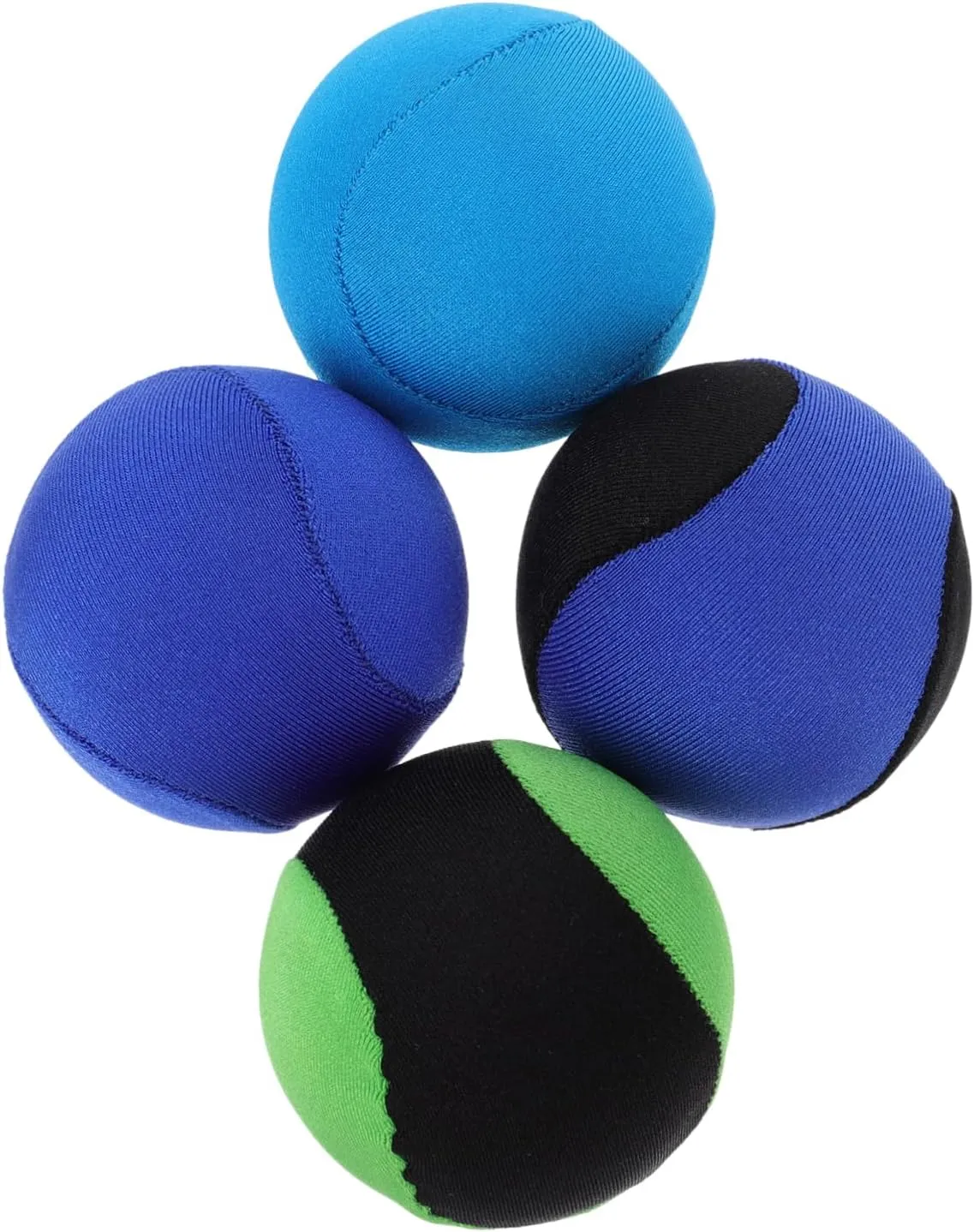 Balls for Summer Fun Random Styles Pool waterworks compare tine ambush emergency for Adults for Beach Parties and Games 4Pcs Floatable Sports Balls Bouncing 