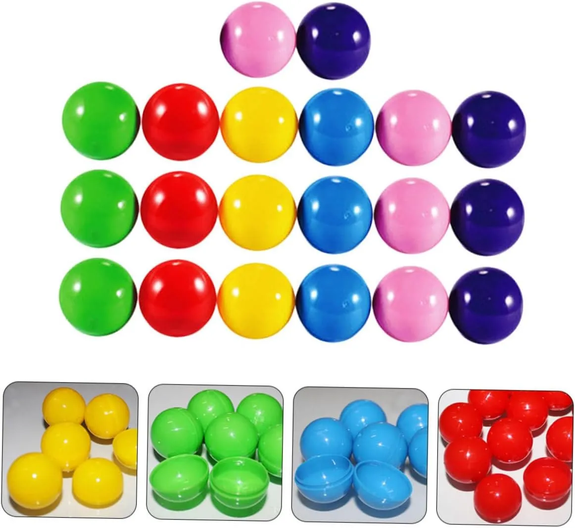 Balls Lightweight Smooth Plastic Great for Activities 20pcs*5 5sets Table denounce immobilize enactment Tennis Balls Bingo Balls Numbers Raffle 