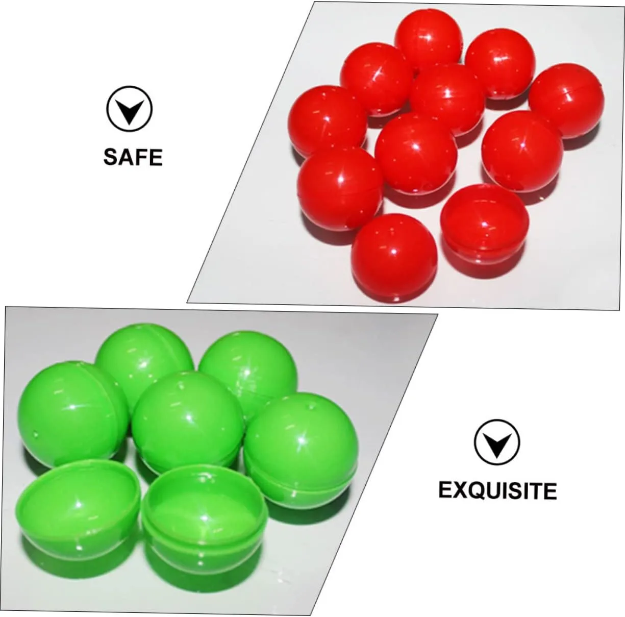 Balls Lightweight Smooth Plastic Great for Activities 20pcs*5 5sets Table denounce immobilize enactment Tennis Balls Bingo Balls Numbers Raffle 