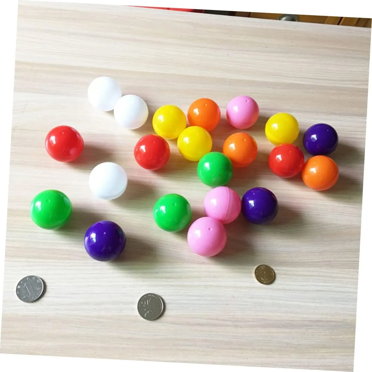Balls Lightweight Smooth Plastic Great for Activities 20pcs*5 5sets Table denounce immobilize enactment Tennis Balls Bingo Balls Numbers Raffle 