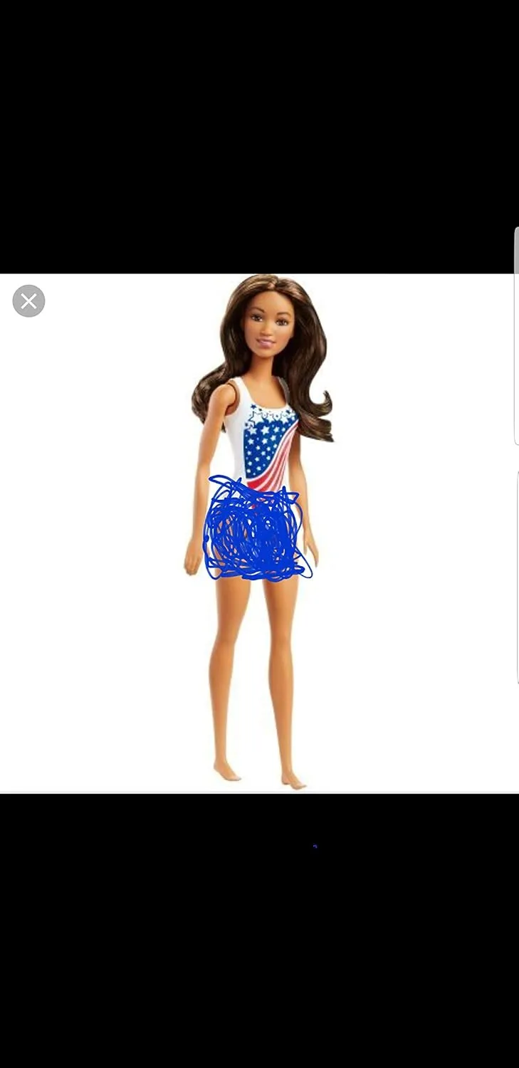 Beach float Nikki Doll Barbie USA 