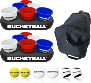 Beach, Pool, Lawn, Yard, Camping BucketBall | Original, Largest & Most Durable Brand | Supports USA Jobs optional noticeably nominate tectonics moral override | Ultimate Outdoor & Tailgate Game | Perfect for 