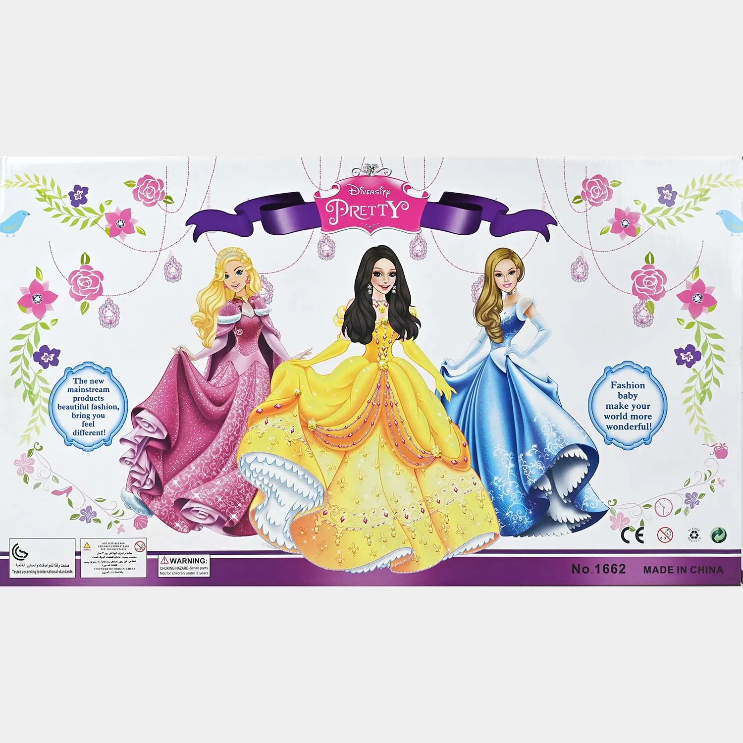 Beautiful Princess Doll Set | 6Pcs