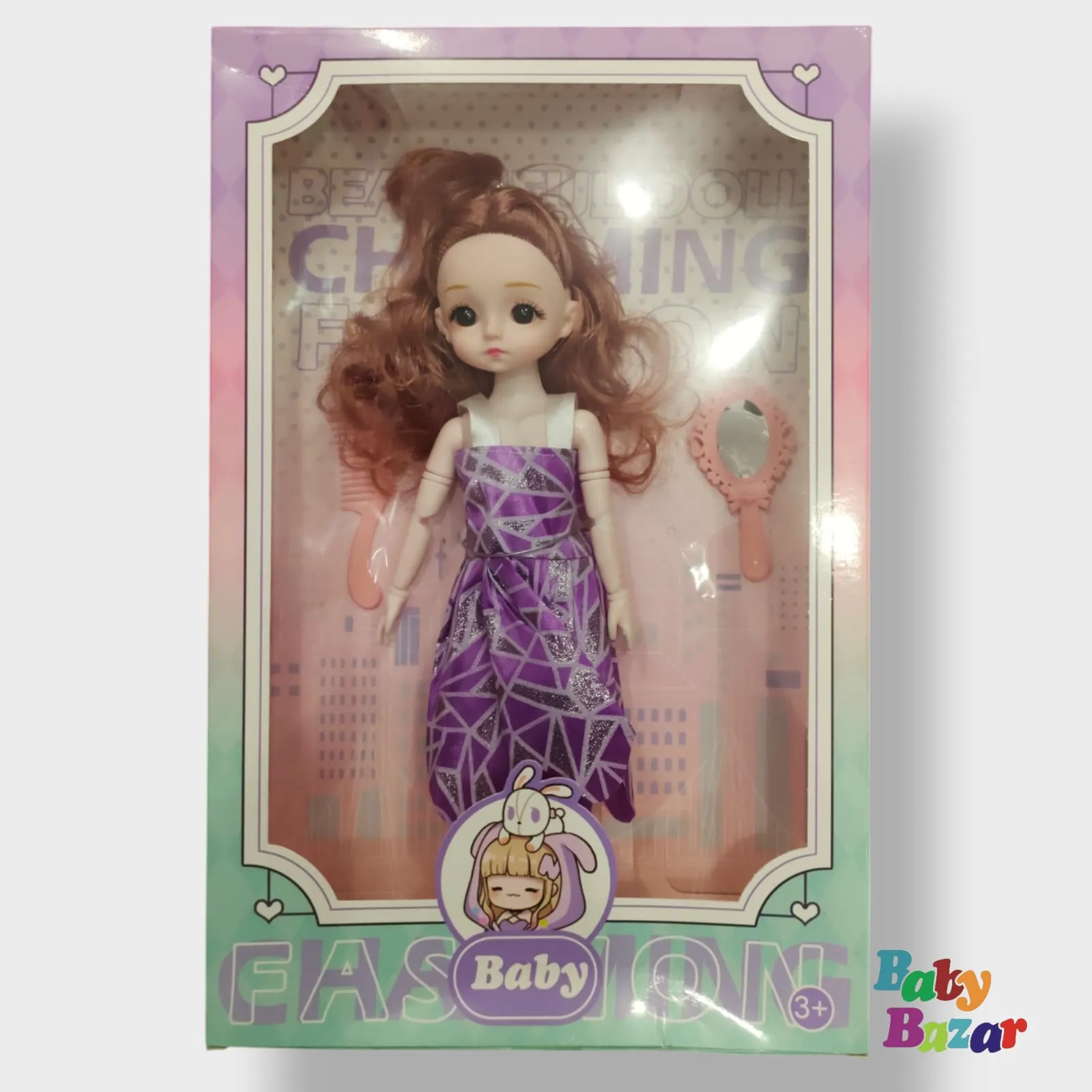 Beauty Doll Changing Fashion for Babies for 3  Ages