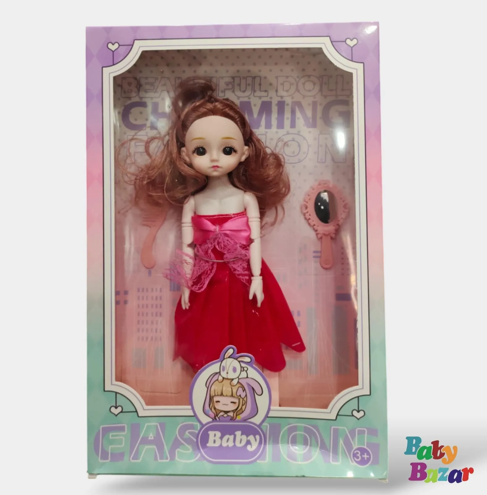 Beauty Doll Changing Fashion for Babies for 3  Ages