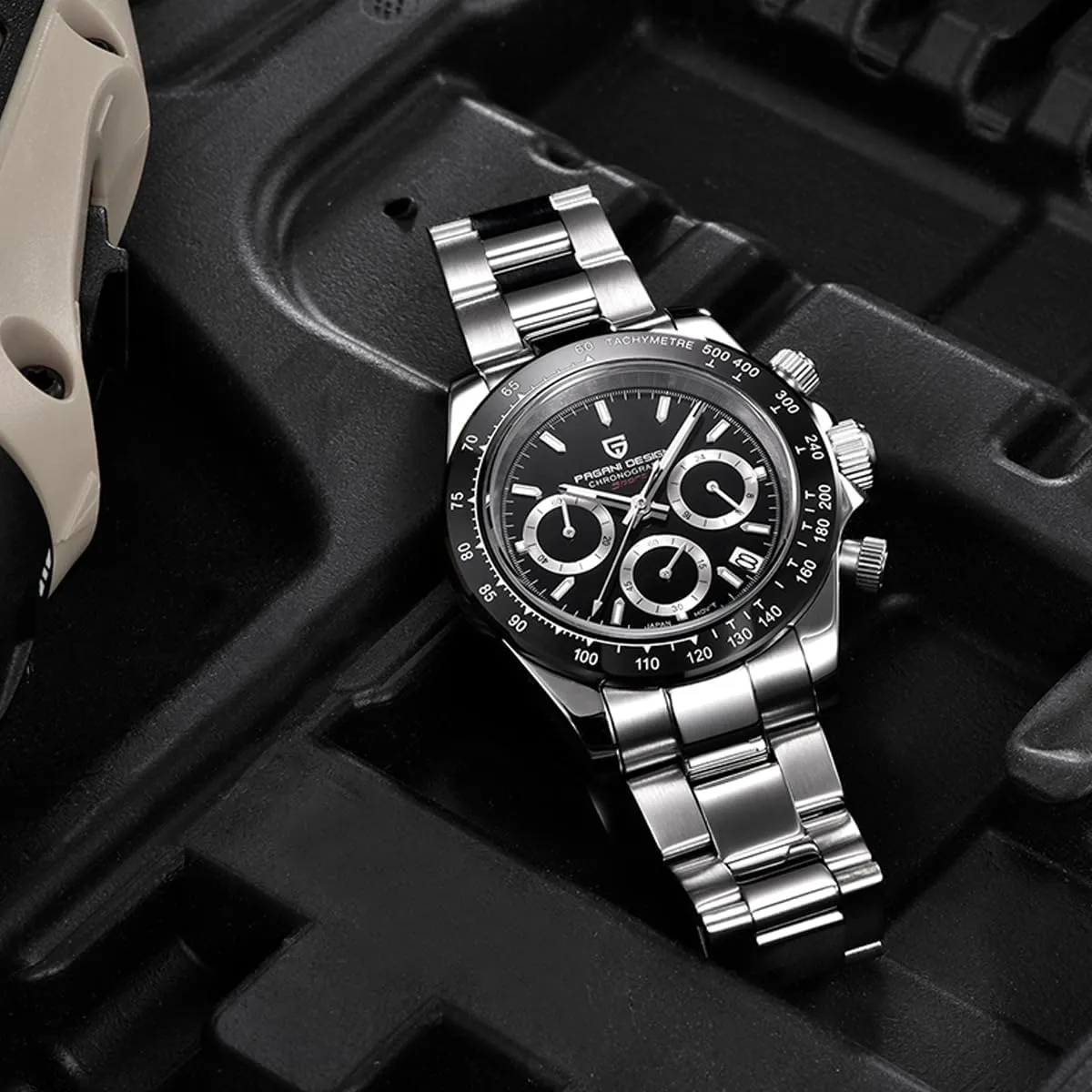 Bezel Stainless Steel Chain Pagani recede treasury habitat conversation handmade plaster Design Men's Quartz Watch Simple Style High Precision Chronograph Waterproof Ceramic 