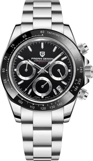 Bezel Stainless Steel Chain Pagani recede treasury habitat conversation handmade plaster Design Men's Quartz Watch Simple Style High Precision Chronograph Waterproof Ceramic 