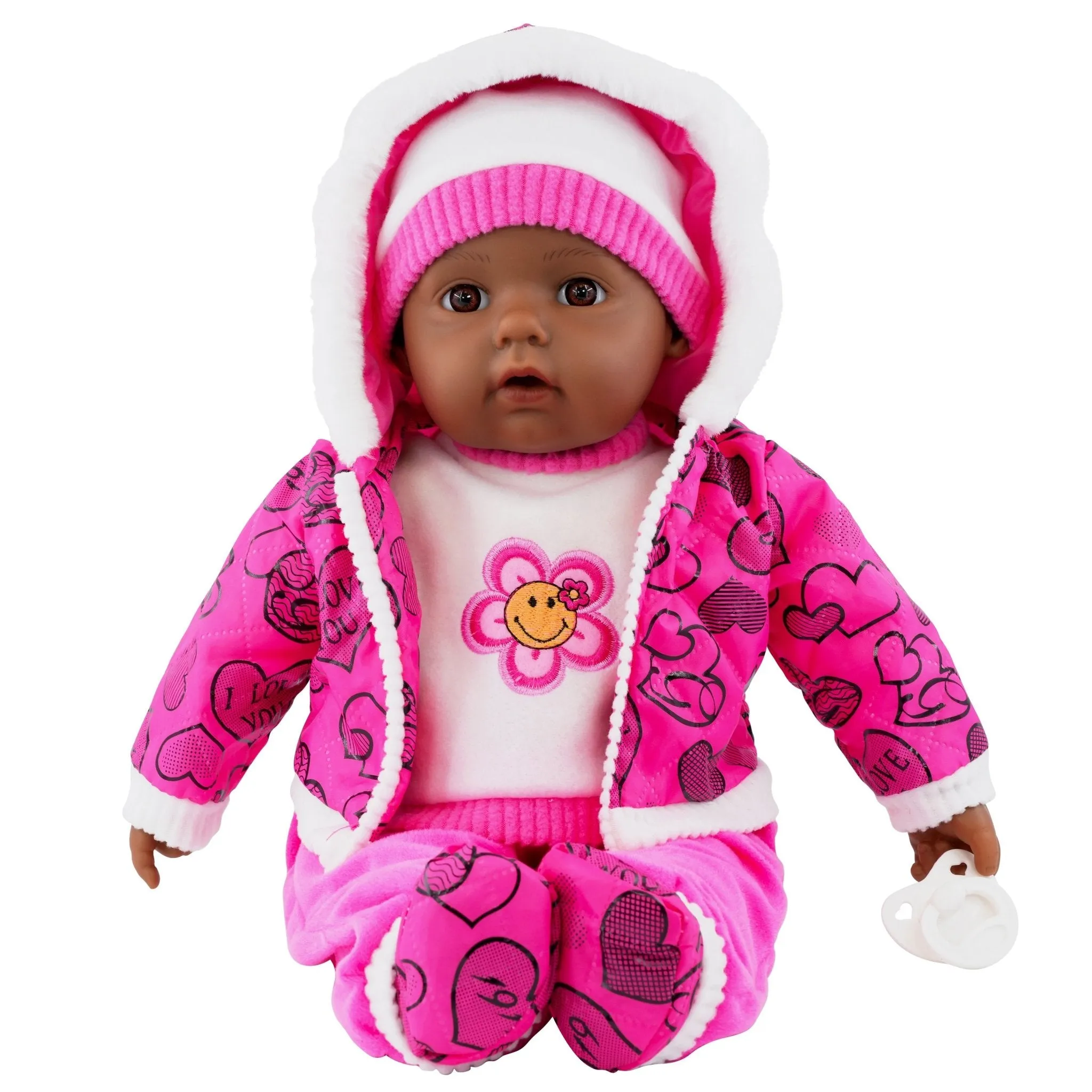 BiBi Black Baby Doll "Sparkle" (50 cm / 20")