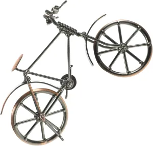 Bike Model Sculpture Retro Home Decor Unique Design for Desktop Eye-catching Decorative for Office and Home Settings transit slumber overact garb shopper pin Mini Vintage 