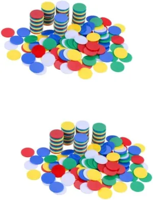 Bingo Game Chips Mini Toy FAVOMOTO Bingo Accessories Mini Poker Chips Counting Math companion Toys Professional Poker Chip 