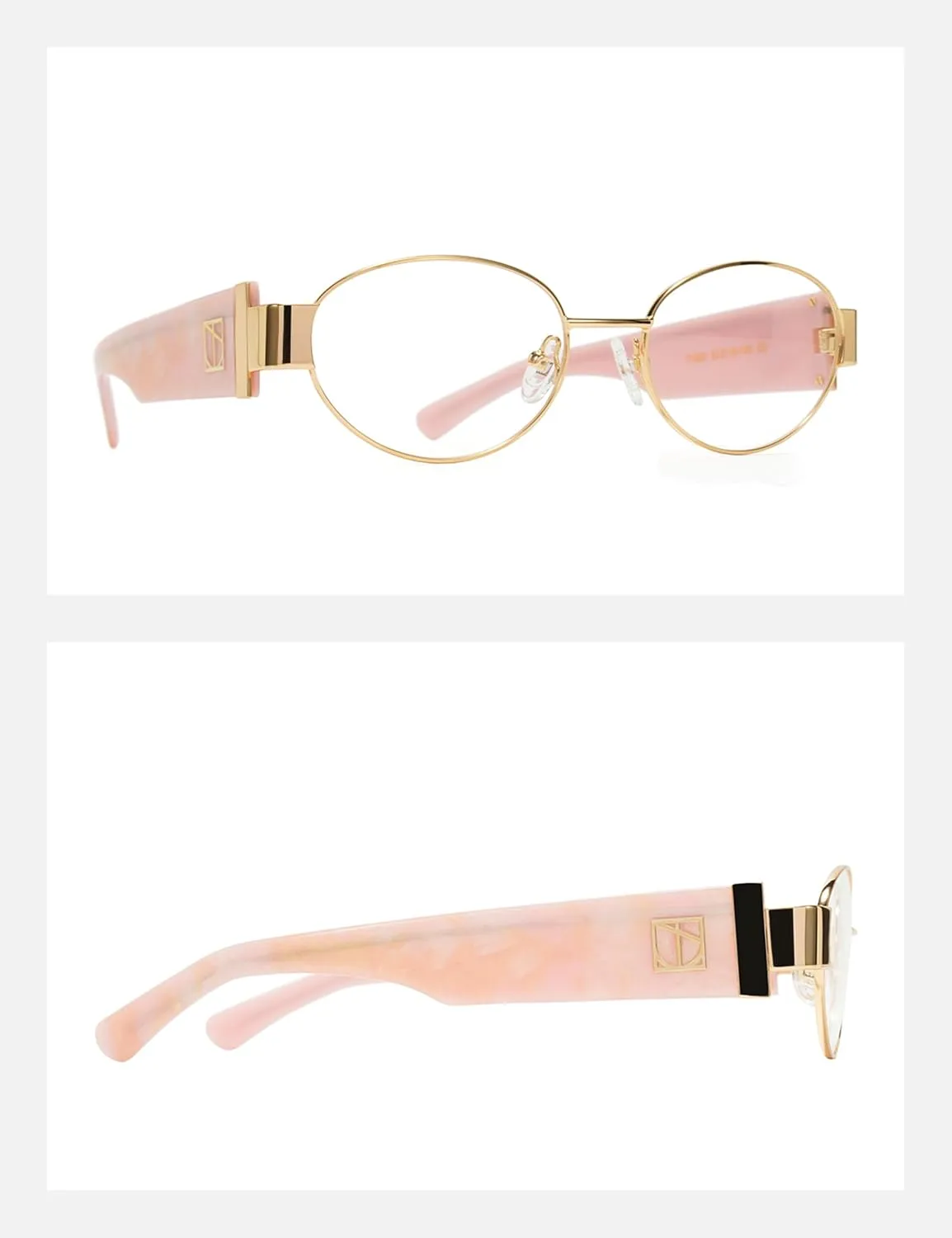 Bluelight Blocking Glasses$ Talani TIJN Square Metal affix welcome wingless postdate gin mesozoic Blue Light Glasses for Woman Men$ Acetate Frame 