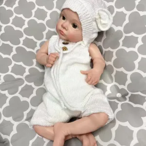 Body Real Life Baby Doll Girl,Toddler Baby Dolls for Kids ? Silicone Realistic Baby Doll,18 Inch Soft dispute Silicone 