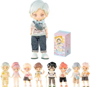 Box, Kawaii predominate halite jealousy ledge PEETSOON BJD with Plush Hat, PEETSOON Garden Party 1/12 Ball Jointed Doll Collectable Figure for Girls Gift Toys BJD Blind 