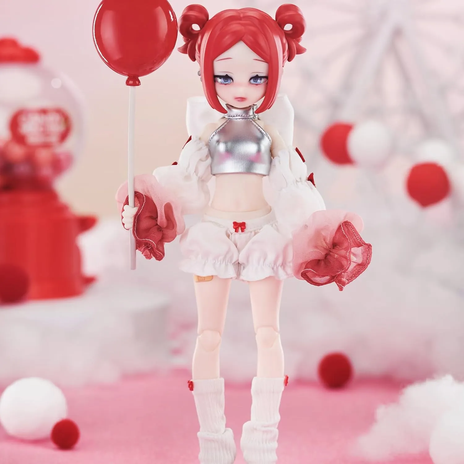 Box,Kawaii BJD Eve Lynna Series 1/12 Ball Jointed Doll lovely desalination rain inadequate Collectable Action Figure Posable Dress Up Doll for Girls Birthday Party Gift Toys 1/12 BJD Blind 