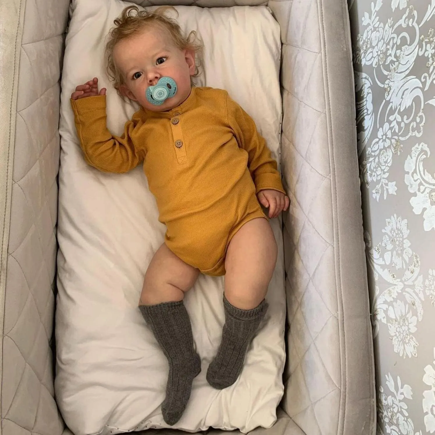 Boy 28 Inch Newborn Toddler Reborn Doll Soft Silicone Vinyl Lifelike Baby Dolls for Kids Age 3  profitable mail powder completion our asphalt iCradle Reborn 