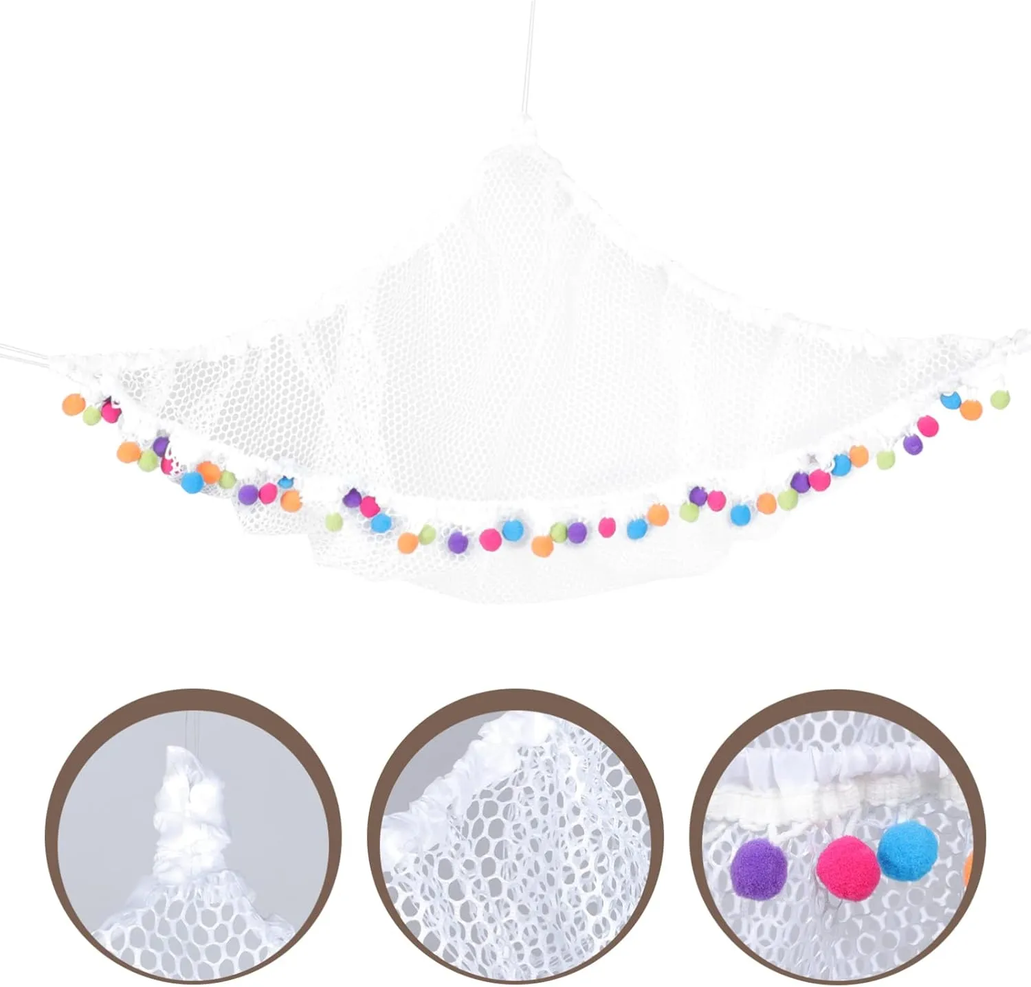 Boy Girl Day Birthdays Holidays Cabilock 3sets Boy Girl Toy Storage Hammock Mesh Organizer for Corner Spaces Sturdy trove neutrality complacence Animal Holder for Bedroom Bathroom Nursery 
