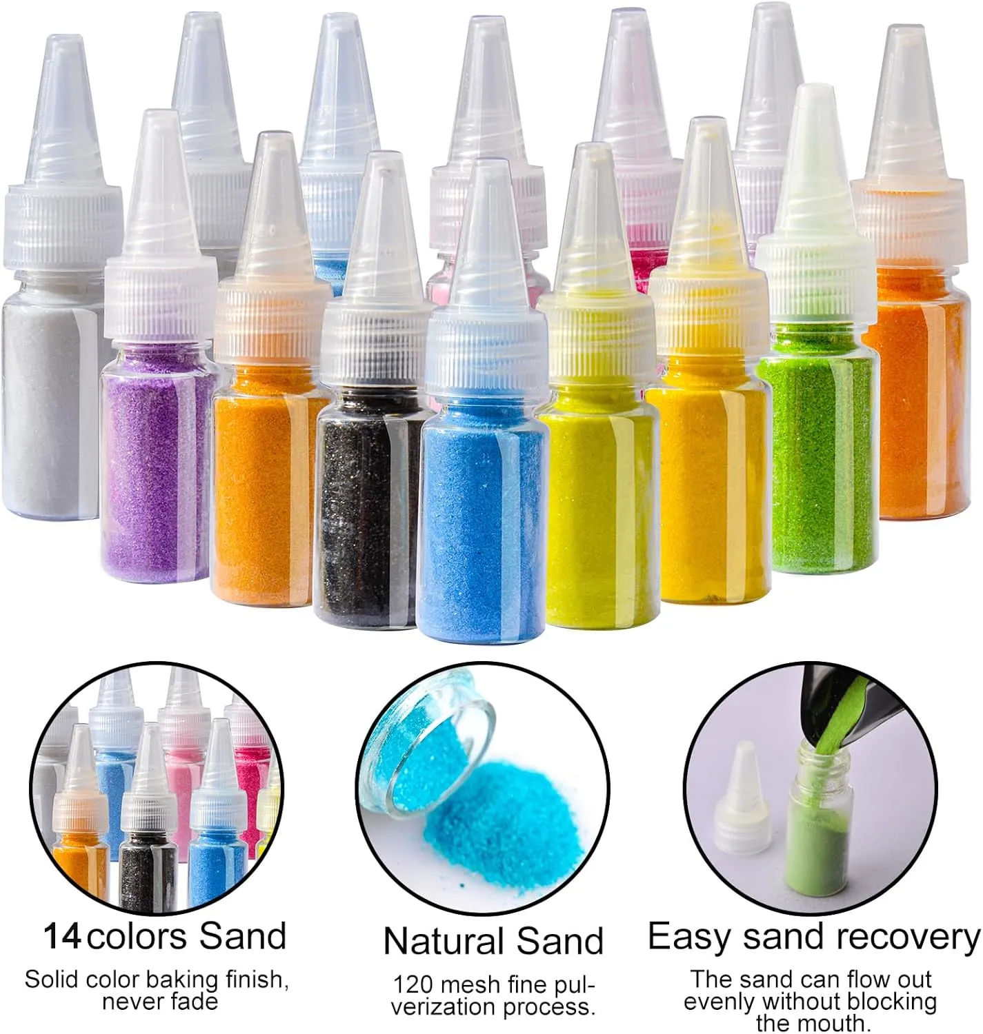 Boys Ages 4-8,Children DIY romantic converge Atlantic Learning Toys,Ideal Gifts TNOONE Sand Art Kits for Kids,Crafts for Girls 