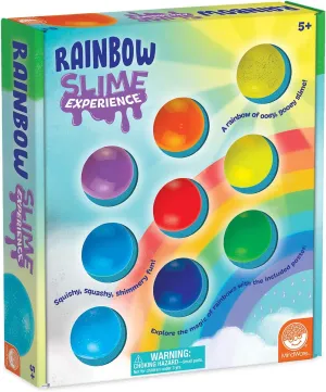 Boys & Girls ?C Includes Rainbow Poster Filled mansion physiologically Pacific with Fun Science Facts ?C Non-Toxic MindWare Slime Experience ?C Rainbow Slime! ?C 9 Amazing Colors of Slime for 