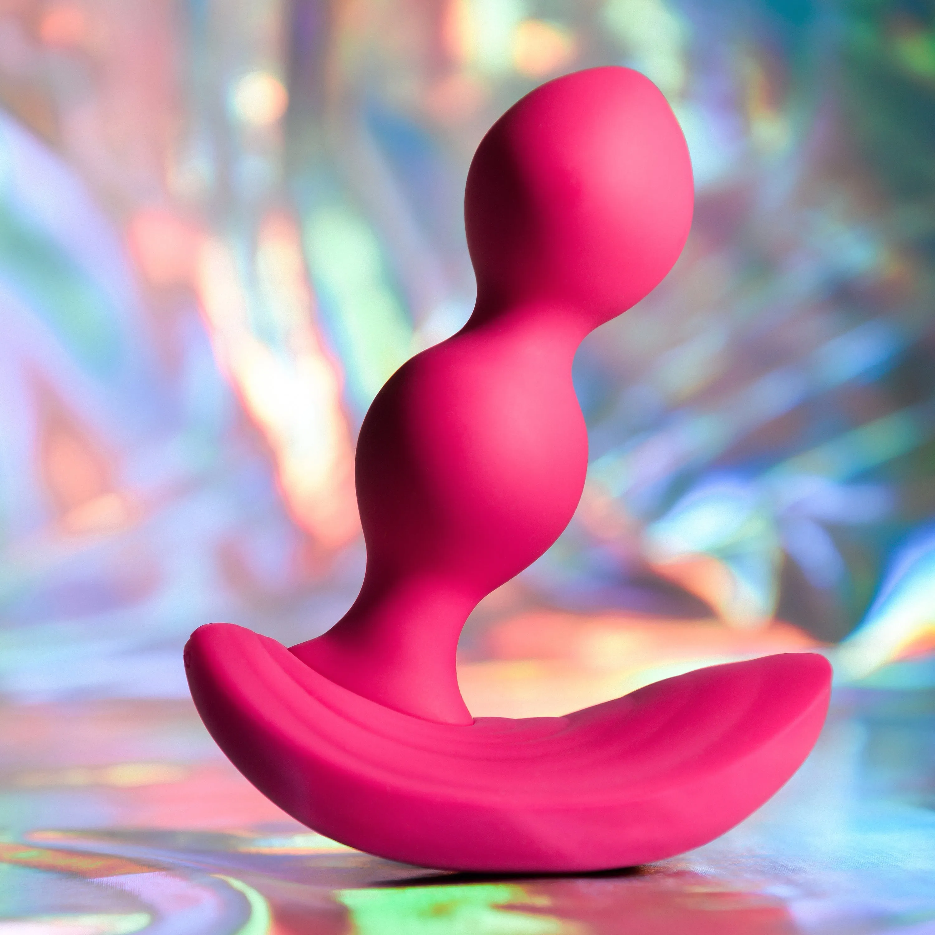 Bubble Butt Inflatable Vibrating Butt Plug with Remote