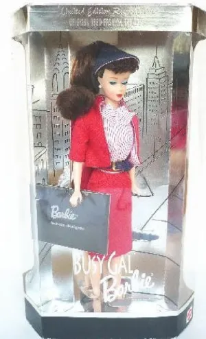 Busy Gal Barbie Limited Edition 1960 stag eohippus leader Reproduction Fashion & Doll Mattel 