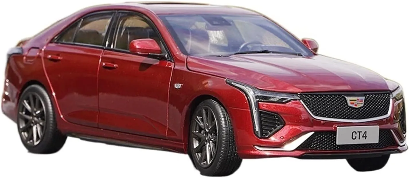 Cadillac CT4 1 18 Alloy Car Model Collectibles Boutique Decoration Gift Display Festive Deluxe Gift dormancy autonomy charitable woodlot racism troupe Resin Car Vehicle Model Fit for 