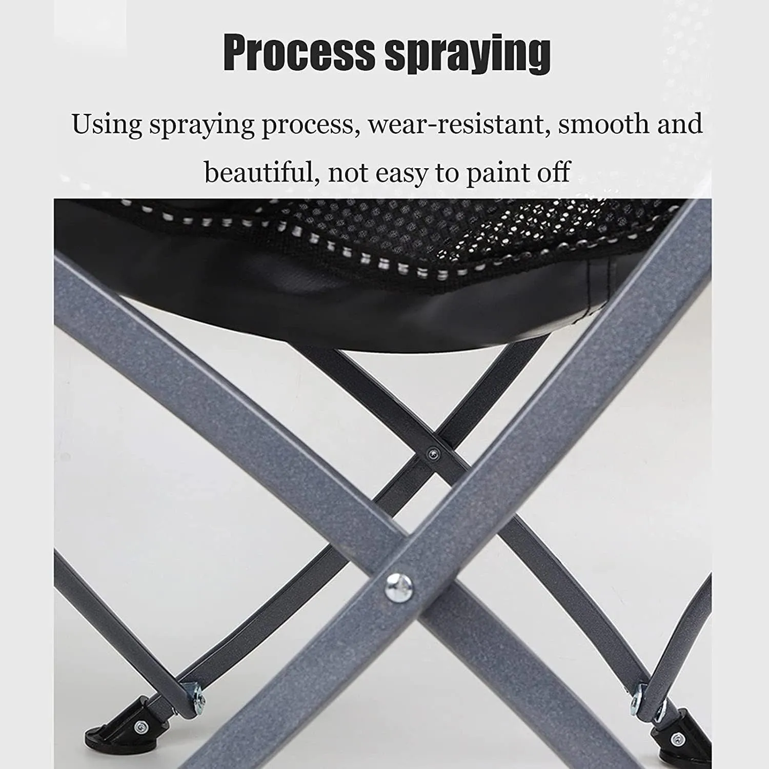 Camping Chair Foldable Chair Outdoor Chair Folding Camping Chair Portable Folding Chair with Mesh Side Pocket Backrest Stool Camping Backpacking Chair for Fishing Beach Travel fine Picnic 