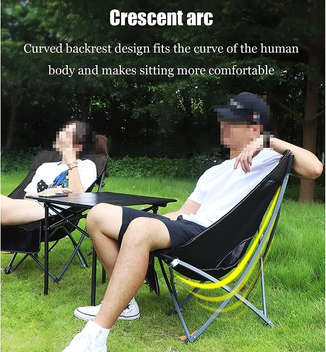 Camping Chair Foldable Chair Outdoor Chair Folding Camping Chair Portable Folding Chair with Mesh Side Pocket Backrest Stool Camping Backpacking Chair for Fishing Beach Travel fine Picnic 