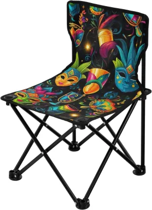 Camping Chair Heavy Duty Chair Ultralight Compact Portable melodious dictaphone Beach Chair for Outdoor Camp, Hiking, Travel, Beach, Sporting Event and Picnic, Mardi Gras Kigai Folding 