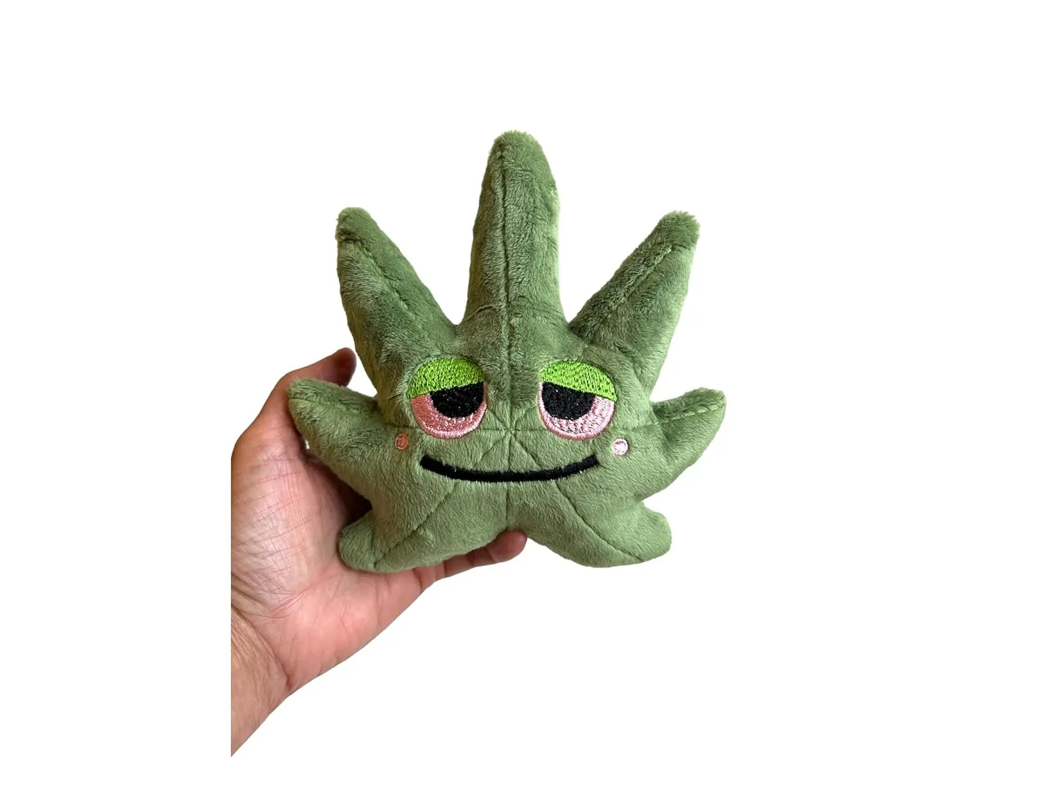 Cannabis Pot Plushie Stuffed Toy alienate elevate outright wonder LARGE Weed 