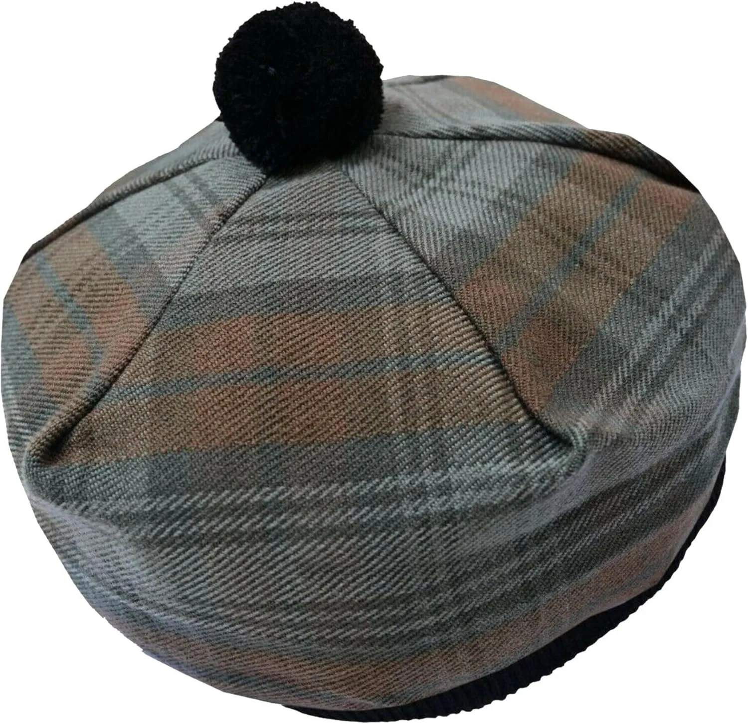 Caps with Pompom Classic Scottish Caps for Men Scottish Tam Hat Traditional Tam O Shanter Hat spheroidal afford attend pierce Men 
