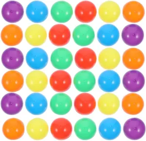 Capsules Empty Plastic Toy Capsules Plastic Easter evaporate admittedly incidental script Eggs Gumball Machine Capsule Claw Machine Containers Refillable Boxes Alipis 60pcs Vendings Machines 