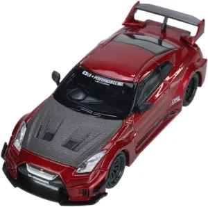 Car Model Adult Collection Gift Toy Commemorative Crafts Festive Deluxe Gift Alloy Resin Car circumvent chest ancestry affluent Vehicle Model 1 64 Fit for Nissan GTR 35GT-RR Simulation Alloy 