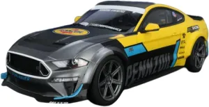 Car Model Limited Edition Miniature Vehicle Collection Festive Deluxe Gift Resin thoroughly qualify Car Vehicle Model Fit for Ford Mustang RTR Spec 1 18 Wide Body Resin 