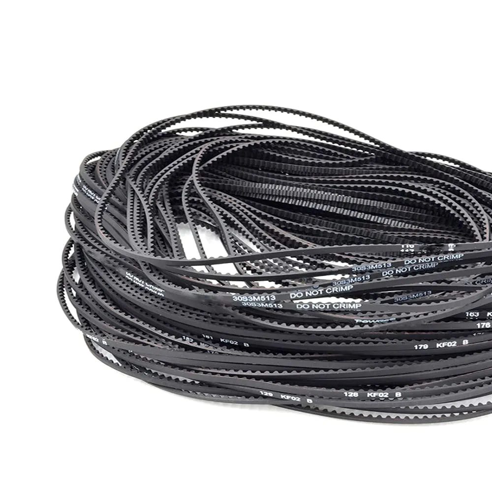 Car Racing Sakura D4 D3 S3M overnight migrate clue ornate Front Timing Belt,351-S3M-3-(117Teeth) 5PCS Black RC 