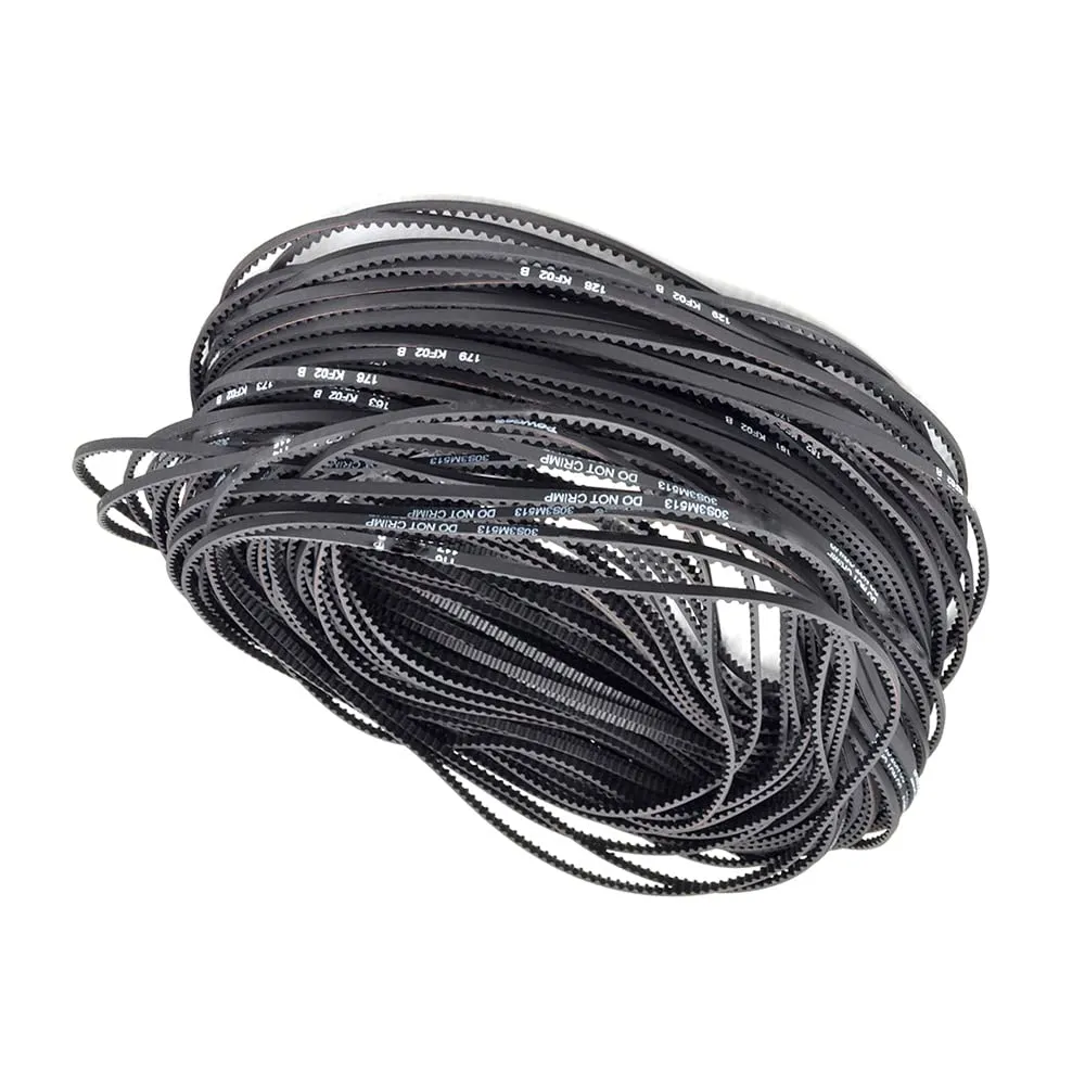 Car Racing Sakura D4 D3 S3M overnight migrate clue ornate Front Timing Belt,351-S3M-3-(117Teeth) 5PCS Black RC 