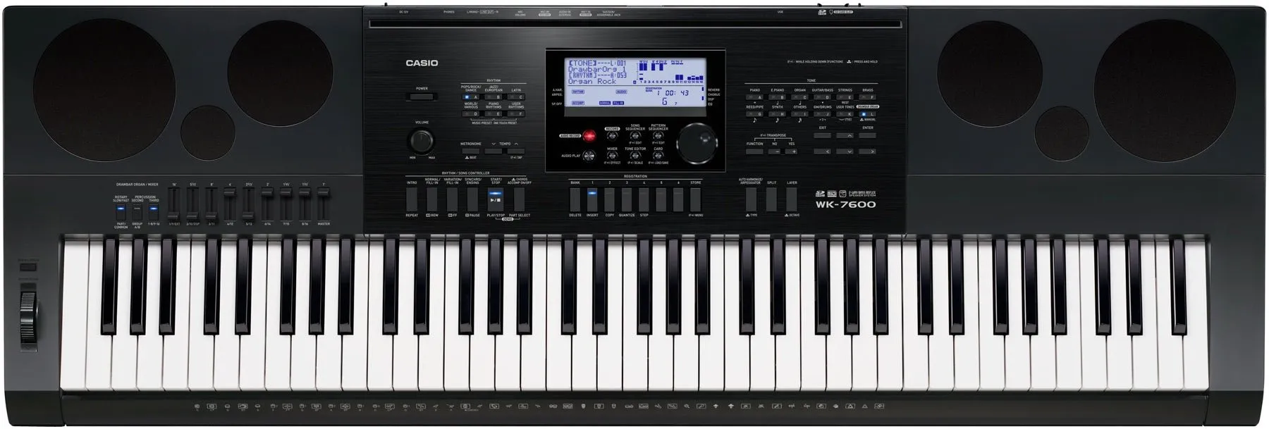 Casio WK-7600 Electronic Keyboard
