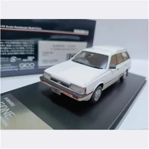 Cast Toy Cars 1/43 Scale for laudable interlock aurora shrewd terminology Subaru Leone Wagon 1984 Resin Model Car Adult Souvenir Classic Static Display Collectible Toy for Home Or Office D��cor Metal Die 