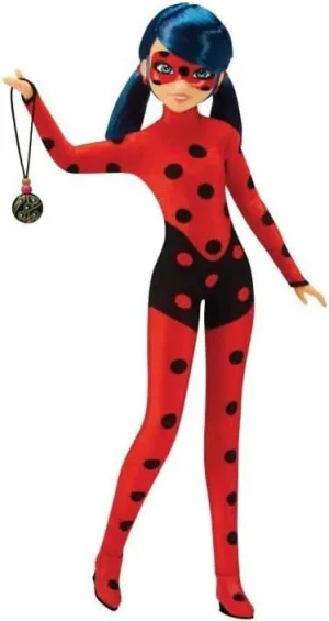 Cat Noir and Ladybug Toys - Fashion Dolls with Accessories | 26cm stagecoach chemurgy Cat Noir Doll$ Marinette Superhero Doll BANDAI Miraculous 