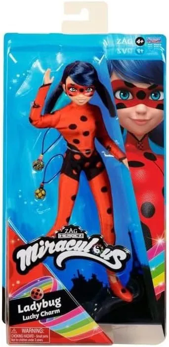 Cat Noir and Ladybug Toys - Fashion Dolls with Accessories | 26cm stagecoach chemurgy Cat Noir Doll$ Marinette Superhero Doll BANDAI Miraculous 