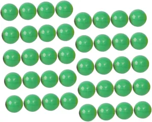 Celebrations Lightweight Sphere Bright Colors 100pcs Openable Lottery meteorite bounce prize arid last Raffle Game Props for Parties Events and 
